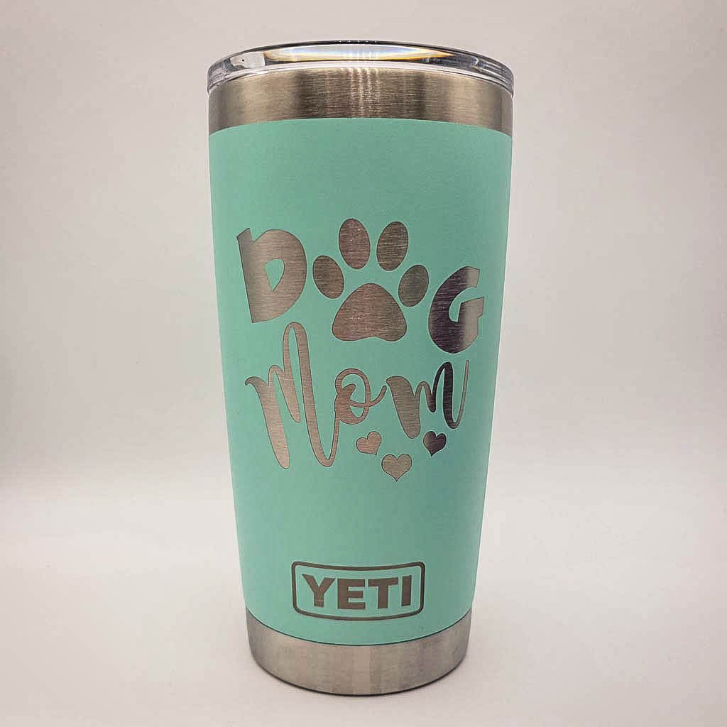 Dog Mom Engraved YETI Tumbler