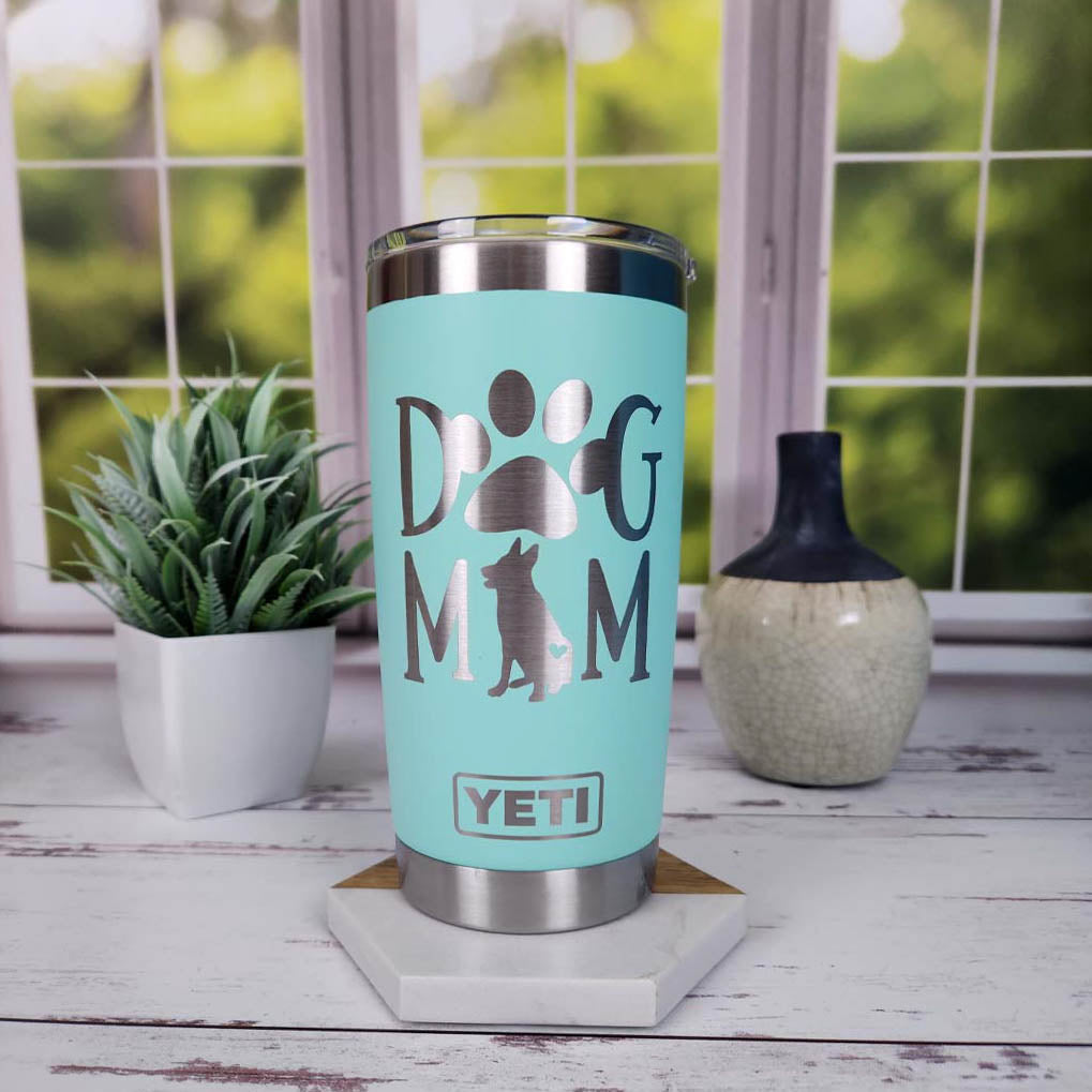 German Shepherd Dog Mom Custom Engraved YETI Tumbler – Sunny Box