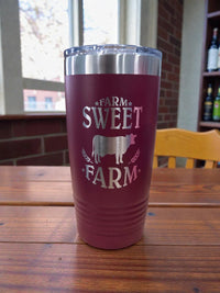 Farm Sweet Farm - Engraved Polar Camel Tumbler