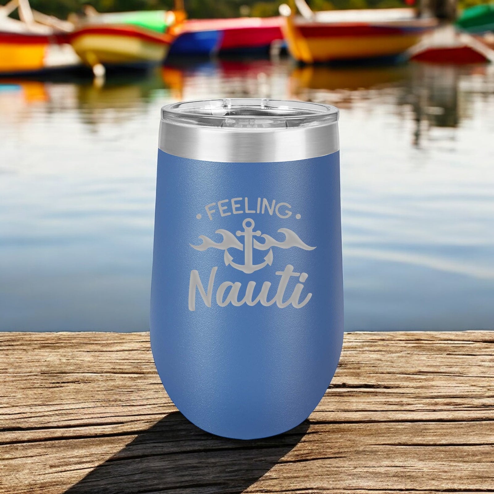 Feeling Nauti - Engraved Polar Camel Tumbler