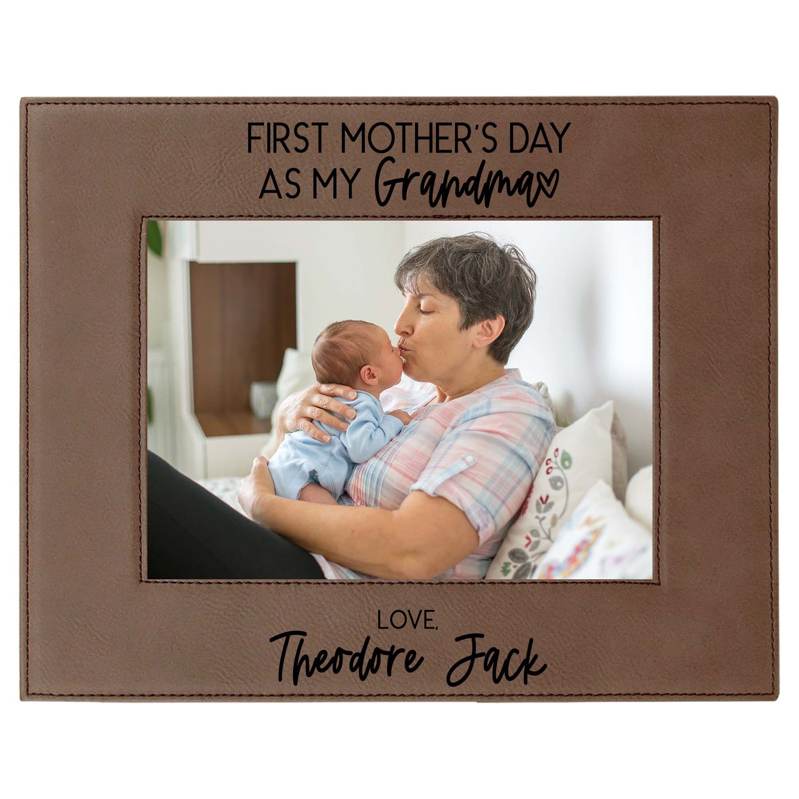 First Mother's Day As My Grandma Picture Frame