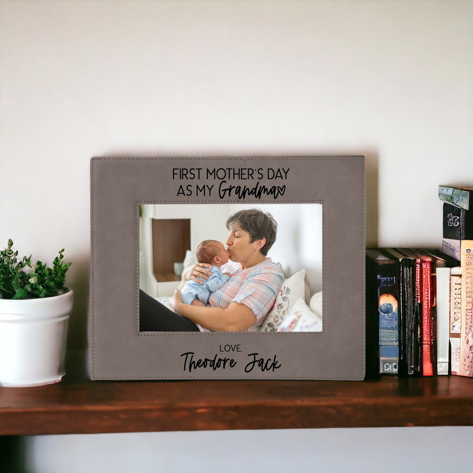 First Mother's Day As My Grandma Picture Frame