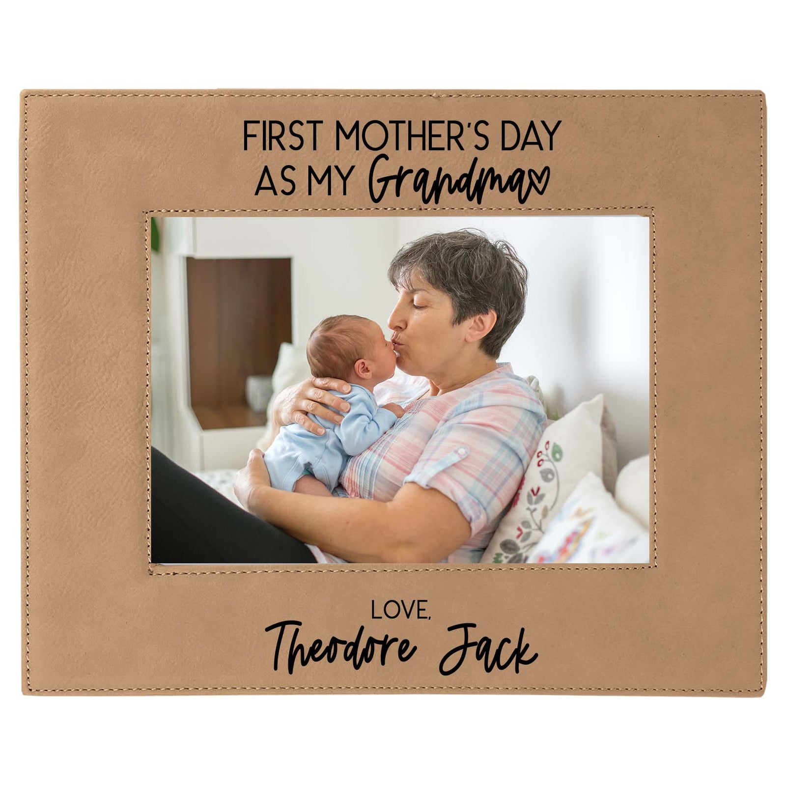 First Mother's Day As My Grandma Picture Frame