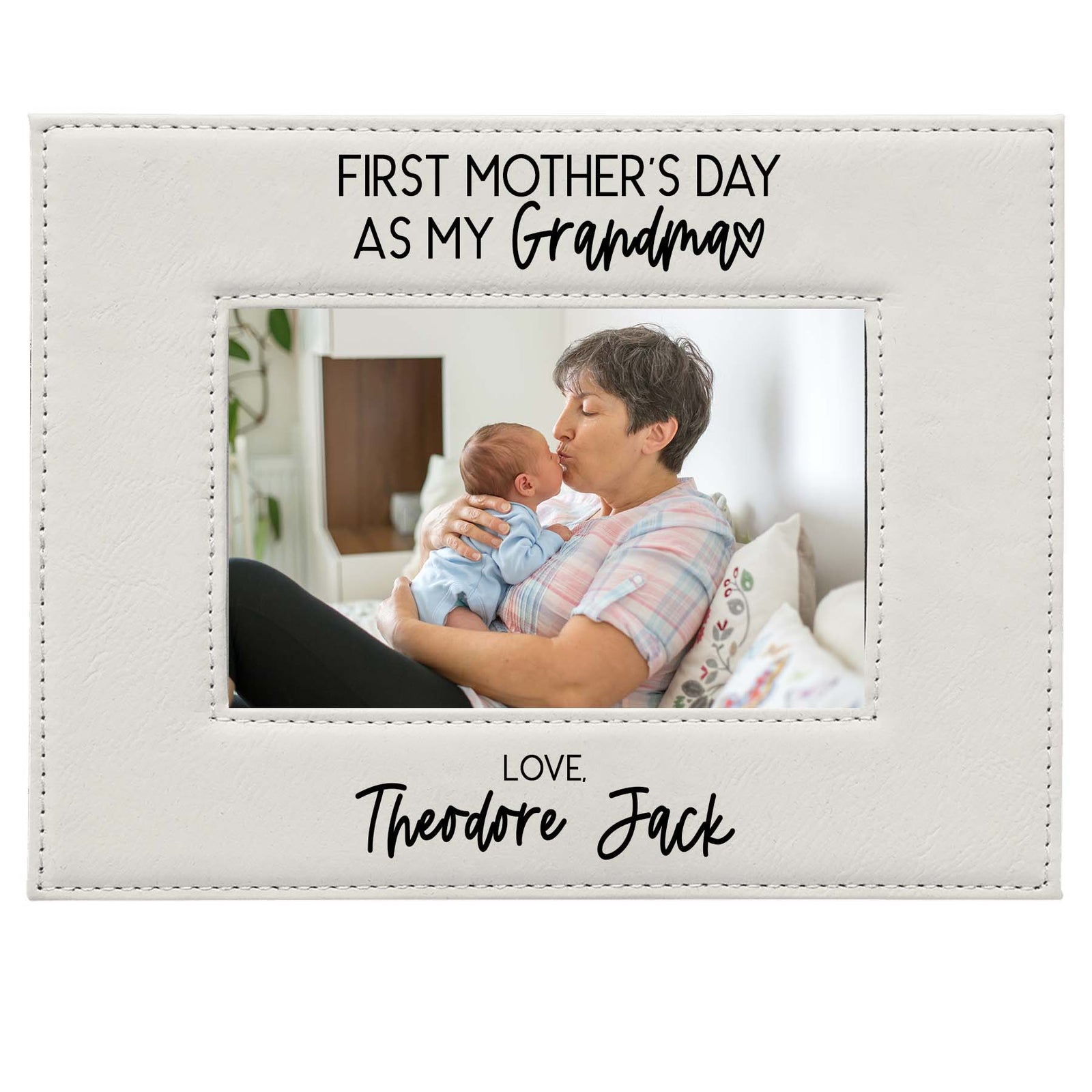 First Mother's Day As My Grandma Picture Frame