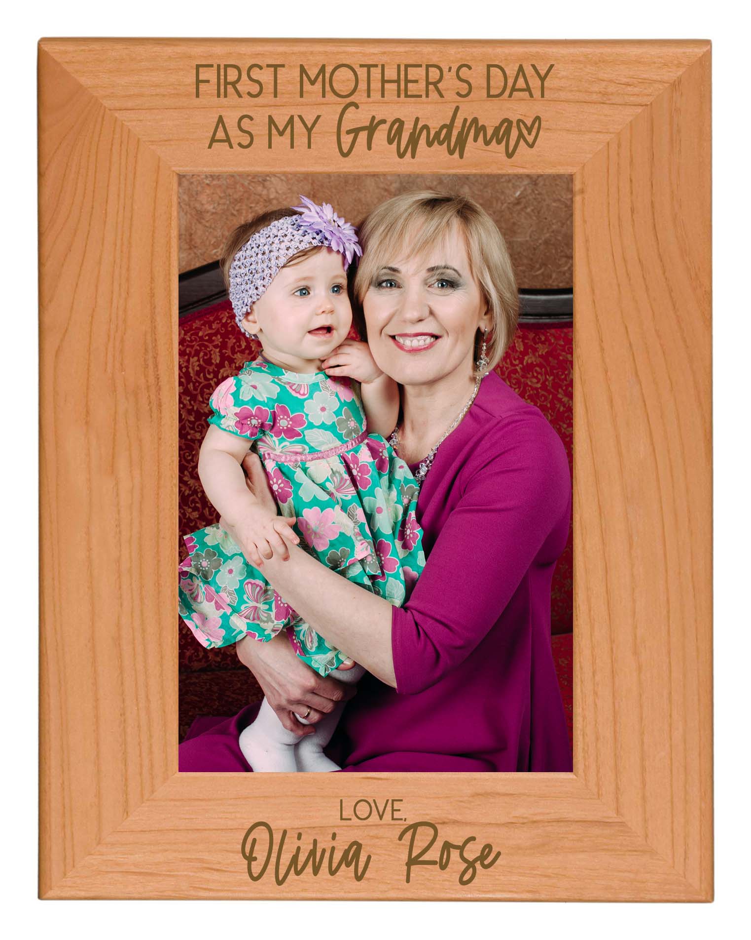 First Mothers Day As My Grandma Picture Frame