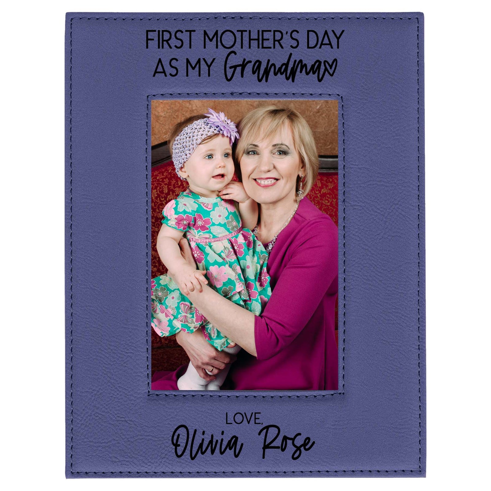 First Mother's Day As My Grandma Picture Frame