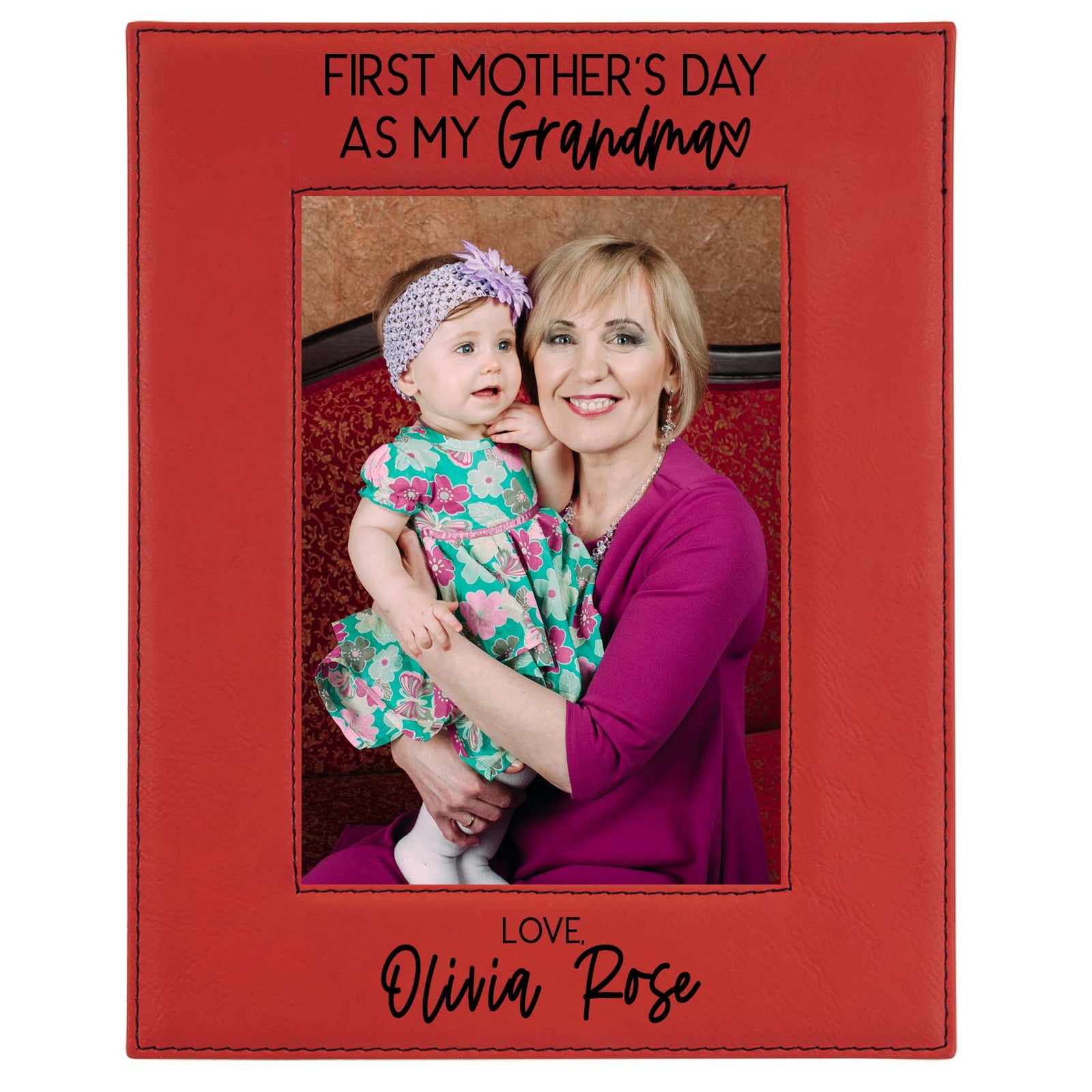 First Mother's Day As My Grandma Picture Frame