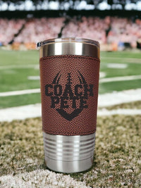 Personalized Engraved Football Coach Polar Camel Tumbler by Sunny Box