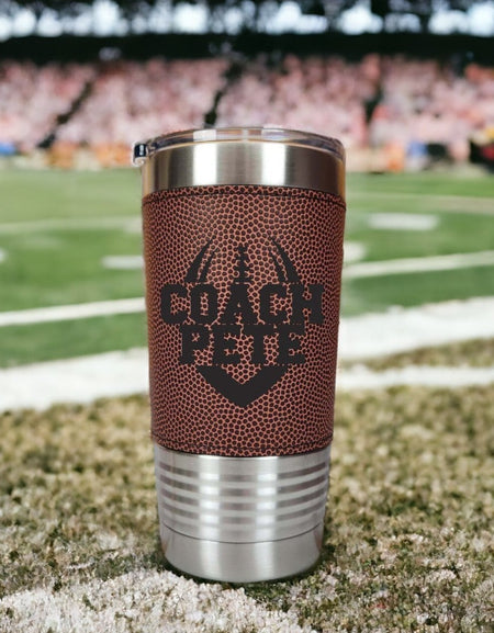 Personalized Engraved Football Coach Polar Camel Tumbler by Sunny Box