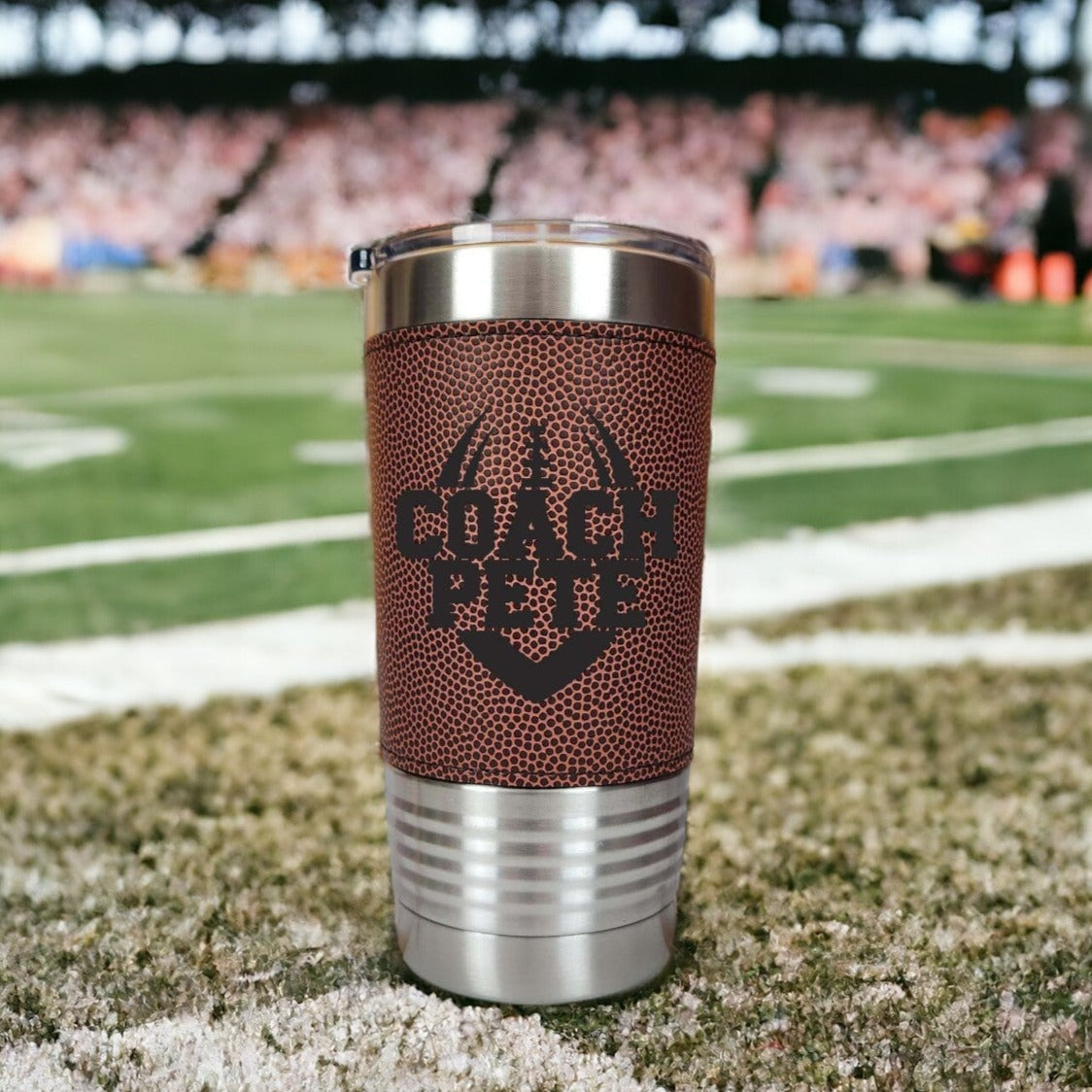 Personalized Engraved Football Coach Polar Camel Tumbler by Sunny Box
