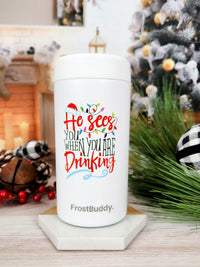 Christmas Personalized Engraved Frost Buddy Universal Can Cooler
