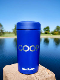 Engraved Frost Buddy Universal Can Cooler Royal Blue by Sunny Box