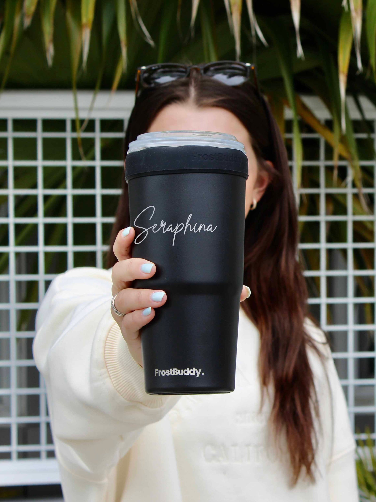 Personalized Engraved Frost Buddy To Go Buddy Black by Sunny Box