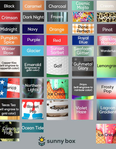 Personalized Engraved Frost Buddy Universal Can Cooler