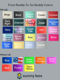 Personalized Engraved Frost Buddy Universal To Go Buddy