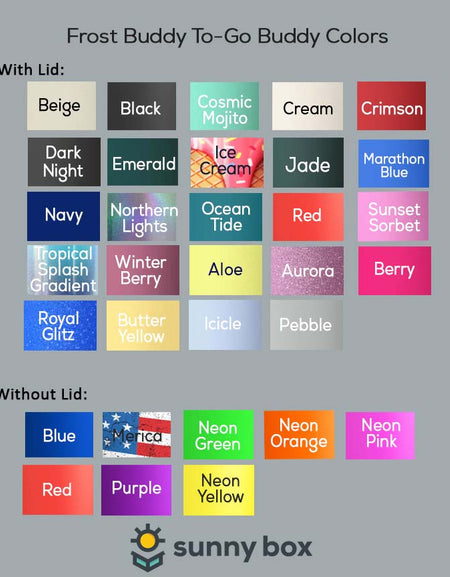 Personalized Engraved Frost Buddy Universal To Go Buddy