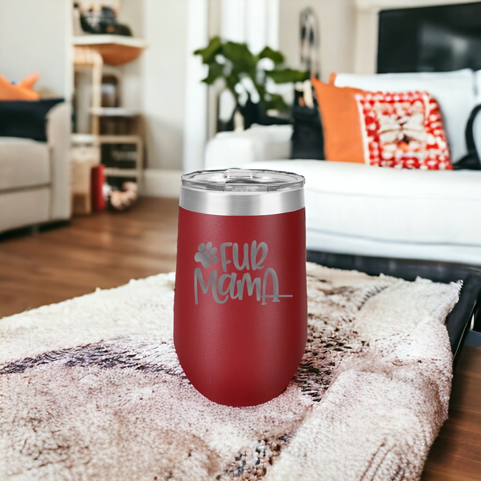 Fur Mama - Engraved Polar Camel Tumbler
