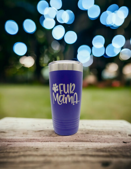 Fur Mama - Engraved Polar Camel Tumbler