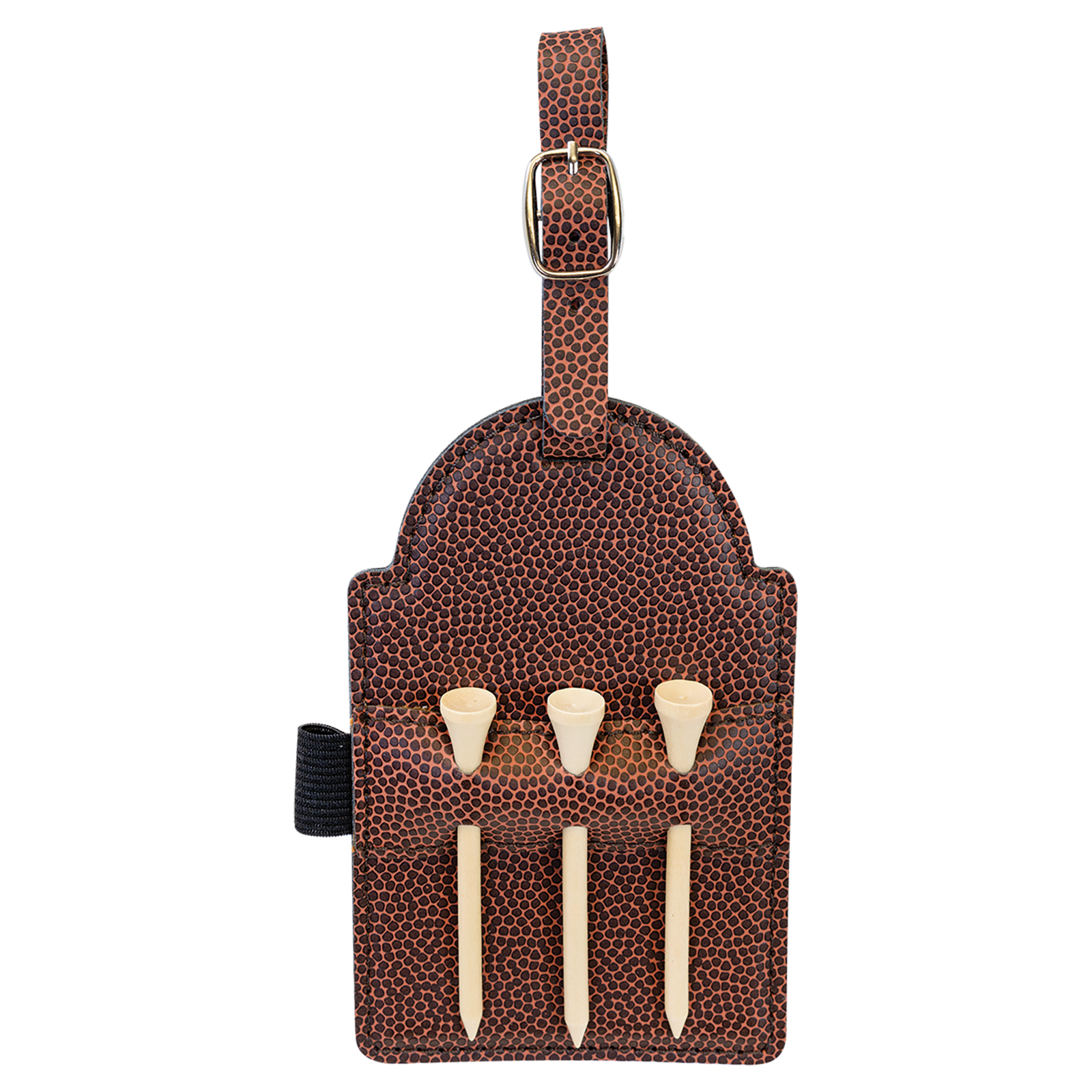 Personalized Golf Bag Tag and Tee Holder