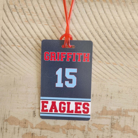 Team Sports Mascot Bag Tag