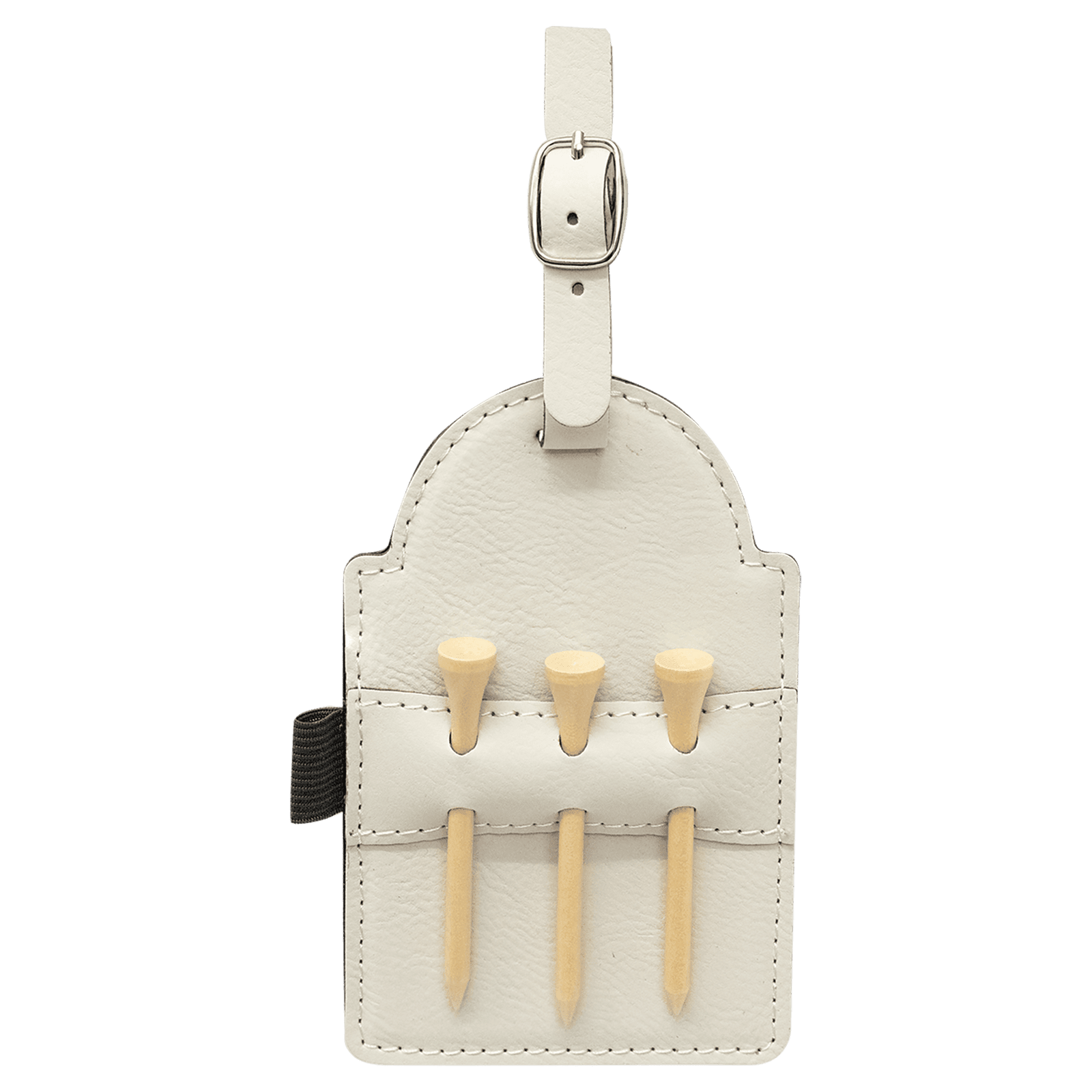Personalized Golf Bag Tag and Tee Holder