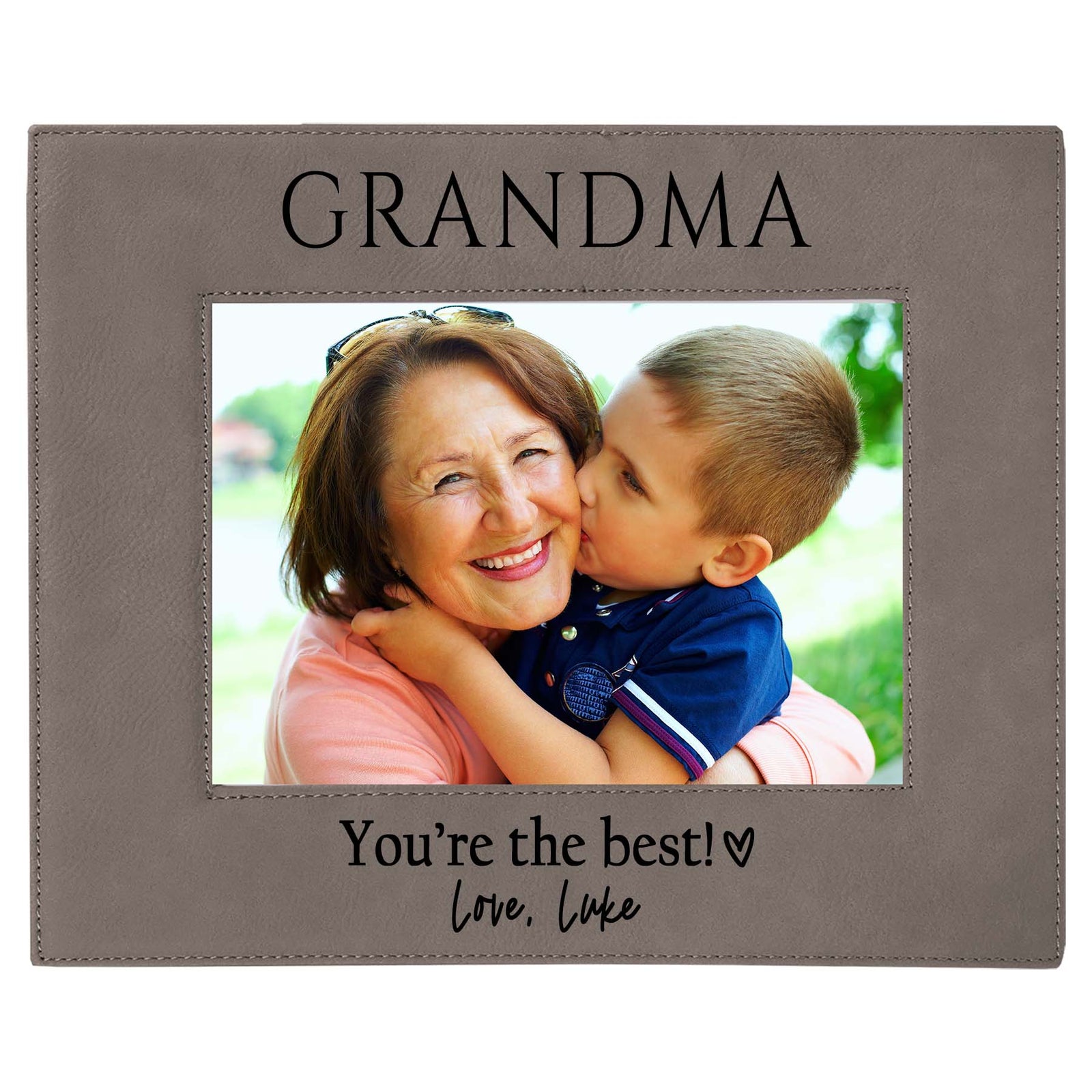 Grandma You're the Best Personalized Picture Frame by Sunny Box