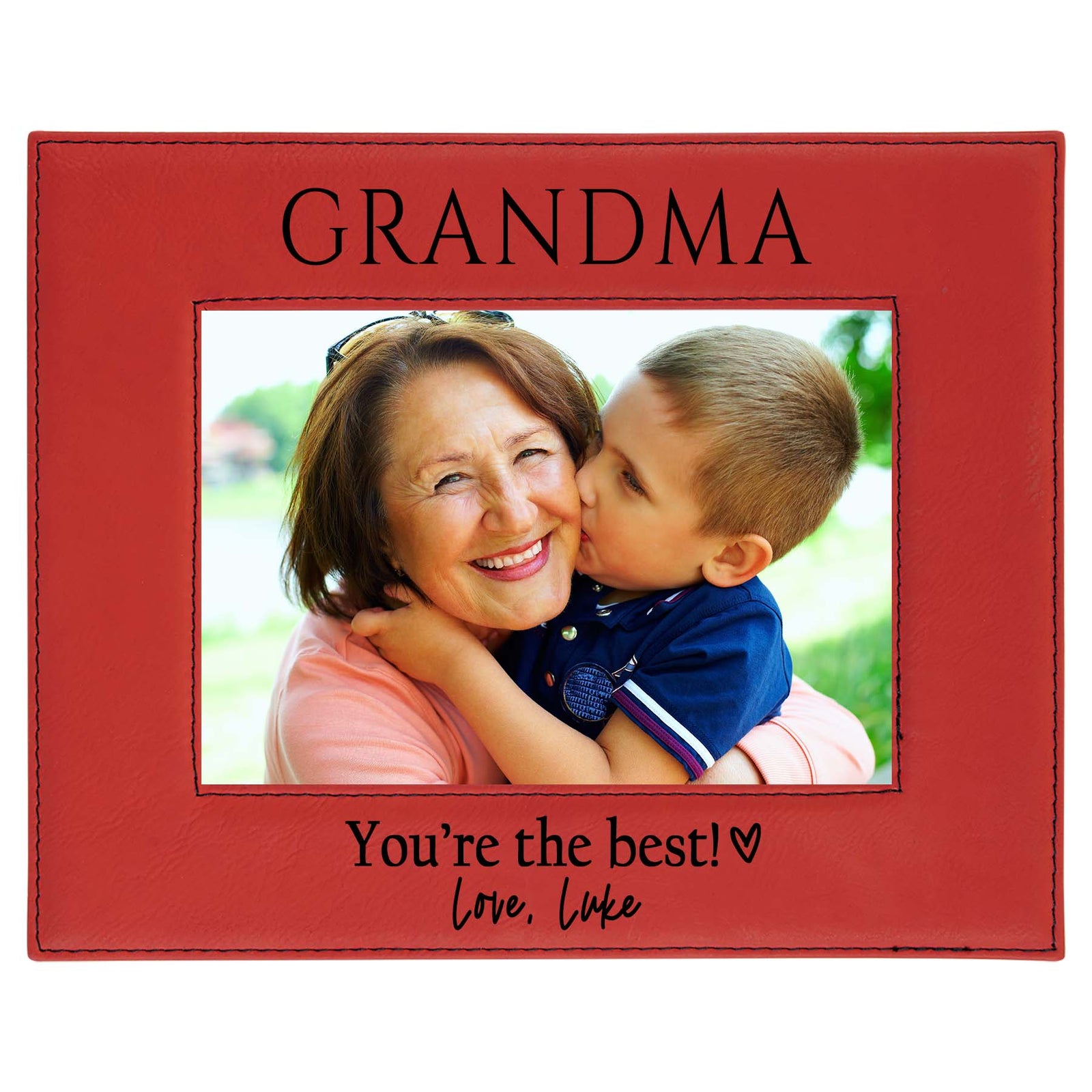 Grandma You're the Best Personalized Picture Frame by Sunny Box
