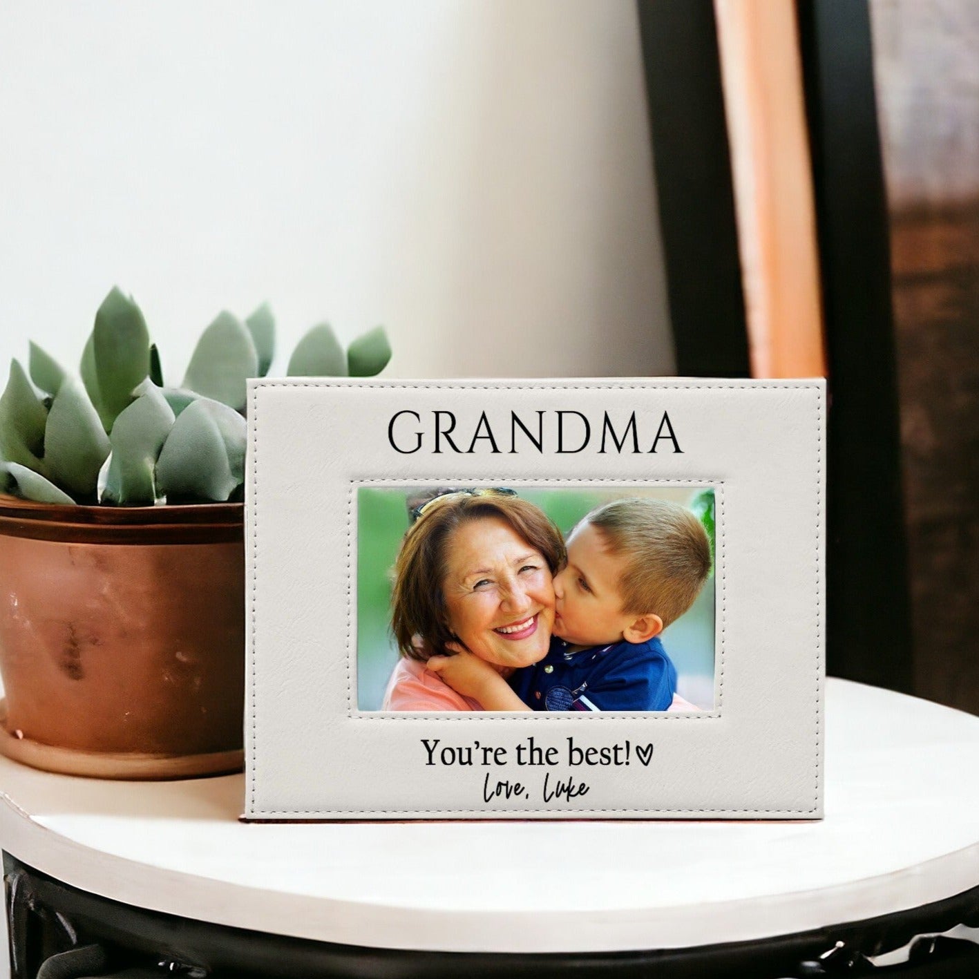 Grandma You're the Best Personalized Picture Frame by Sunny Box