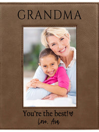 Grandma You're the Best Personalized Picture Frame by Sunny Box