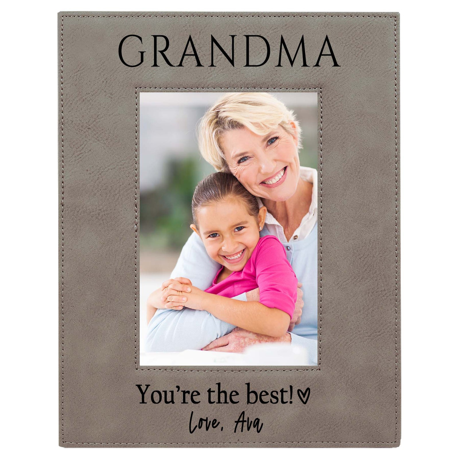 Grandma You're the Best Personalized Picture Frame by Sunny Box