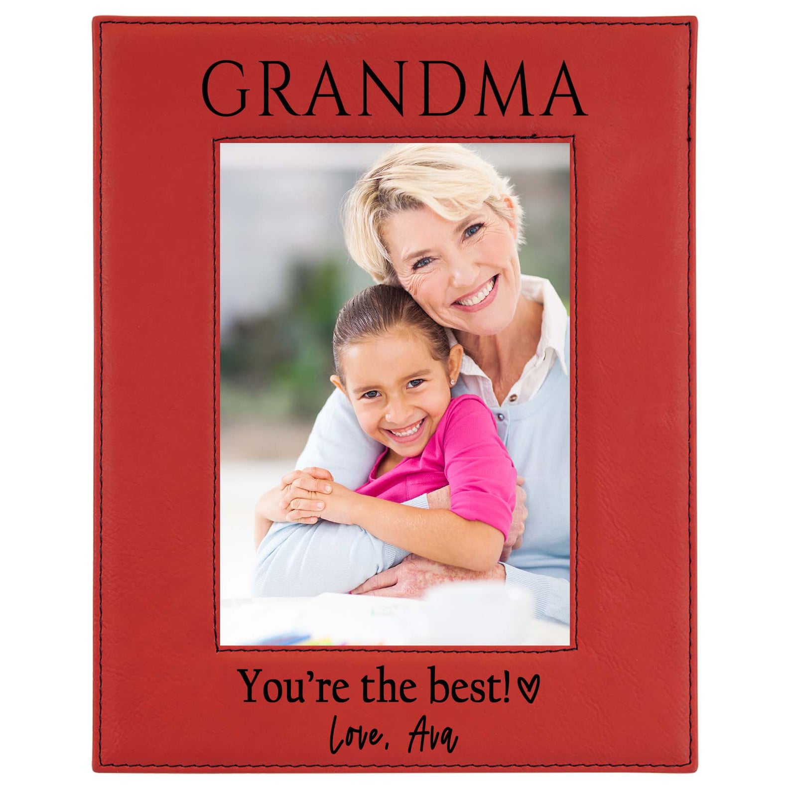 Grandma You're the Best Personalized Picture Frame by Sunny Box