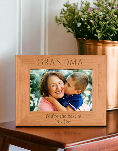 Grandma You're the Best Personalized Picture Frame by Sunny Box