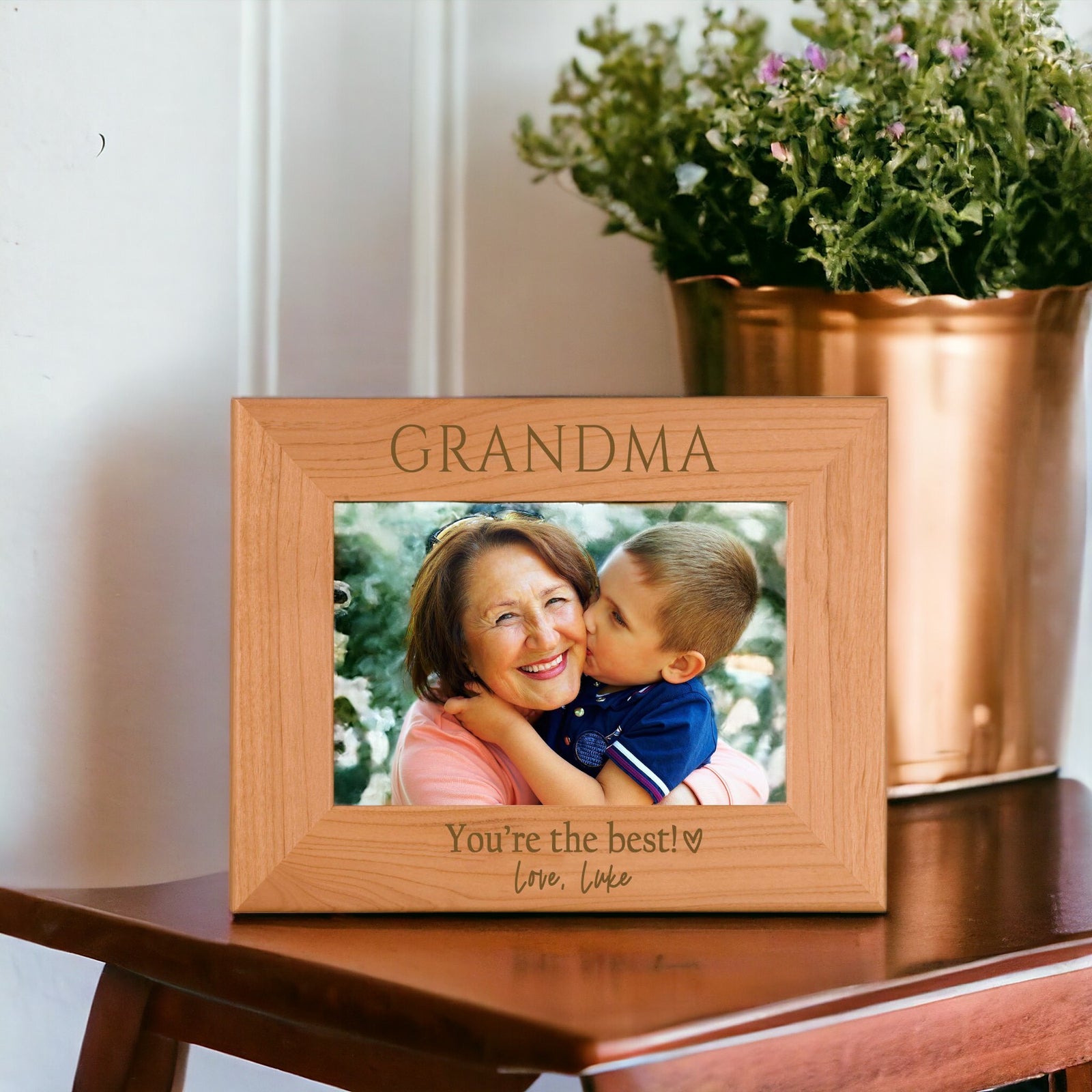 Grandma You're the Best Personalized Picture Frame by Sunny Box