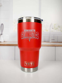 Gymnastics School Mascot - Engraved YETI Tumbler