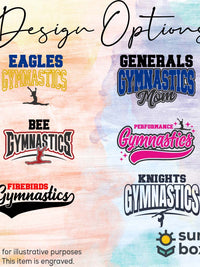 Gymnastics School Mascot - Engraved YETI Tumbler