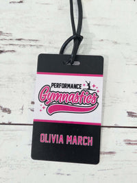 Gymnastics Team Sports Bag Tag3