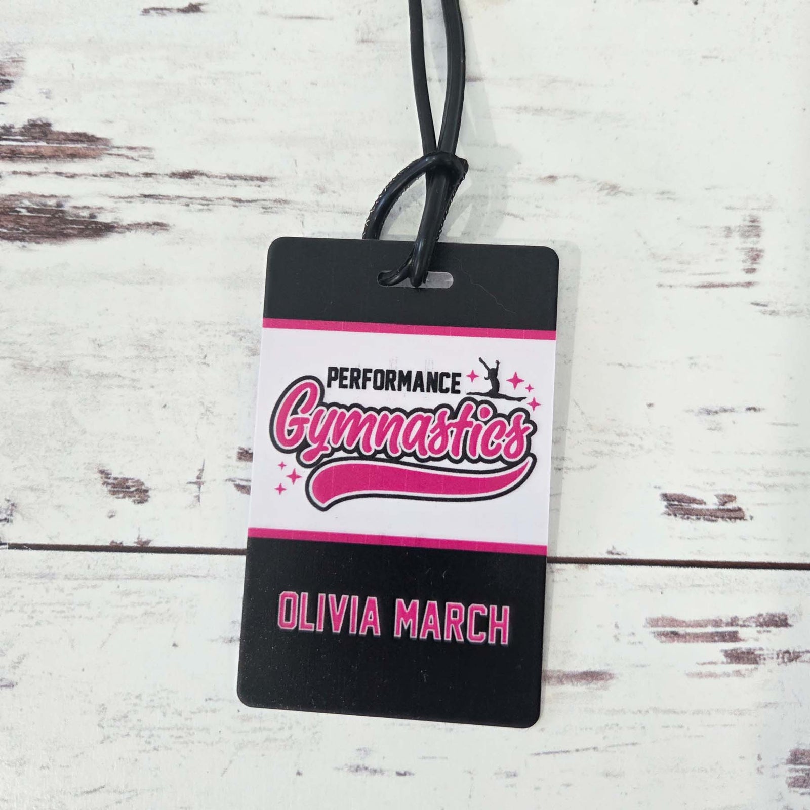Gymnastics Team Sports Bag Tag3