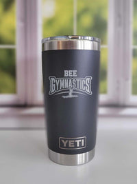 Gymnastics School Mascot - Engraved YETI Tumbler