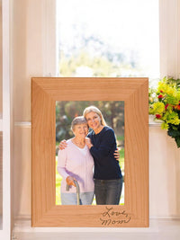 Handwritten Custom Engraved Picture Frame by Sunny Box