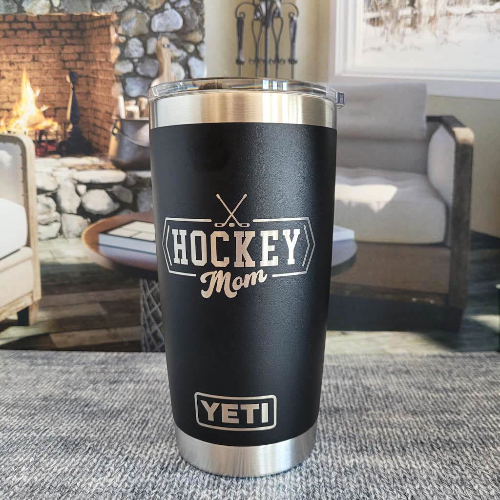 Hockey Grandma Engraved YETI Tumbler