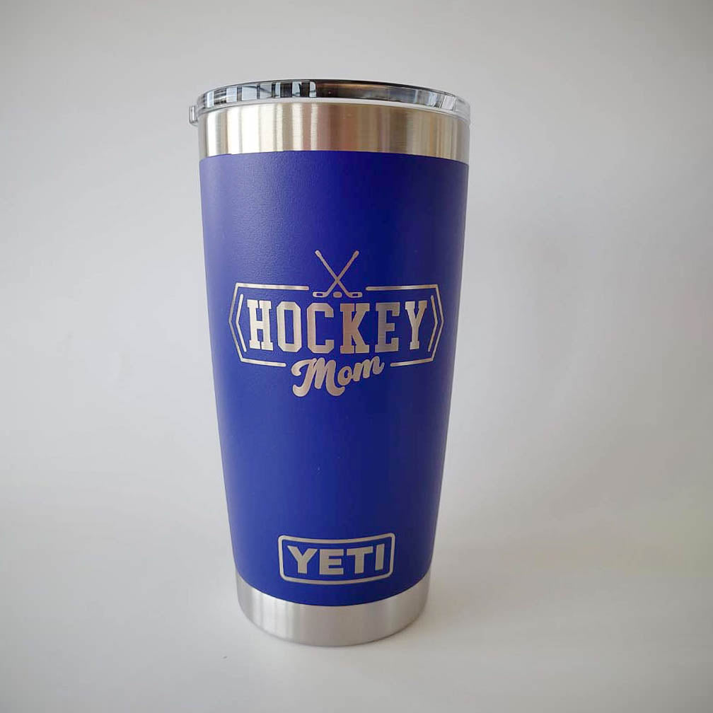 Hockey Grandma Engraved YETI Tumbler