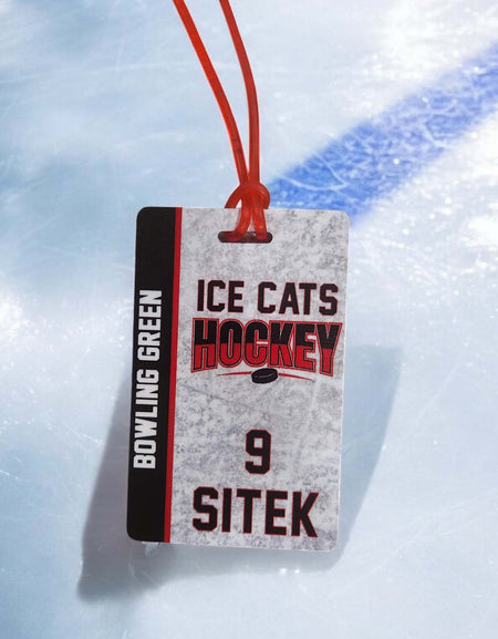 Hockey Team Sports Bag Tag
