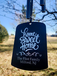 Home Sweet Home Personalized Wind Chime by Sunny Box