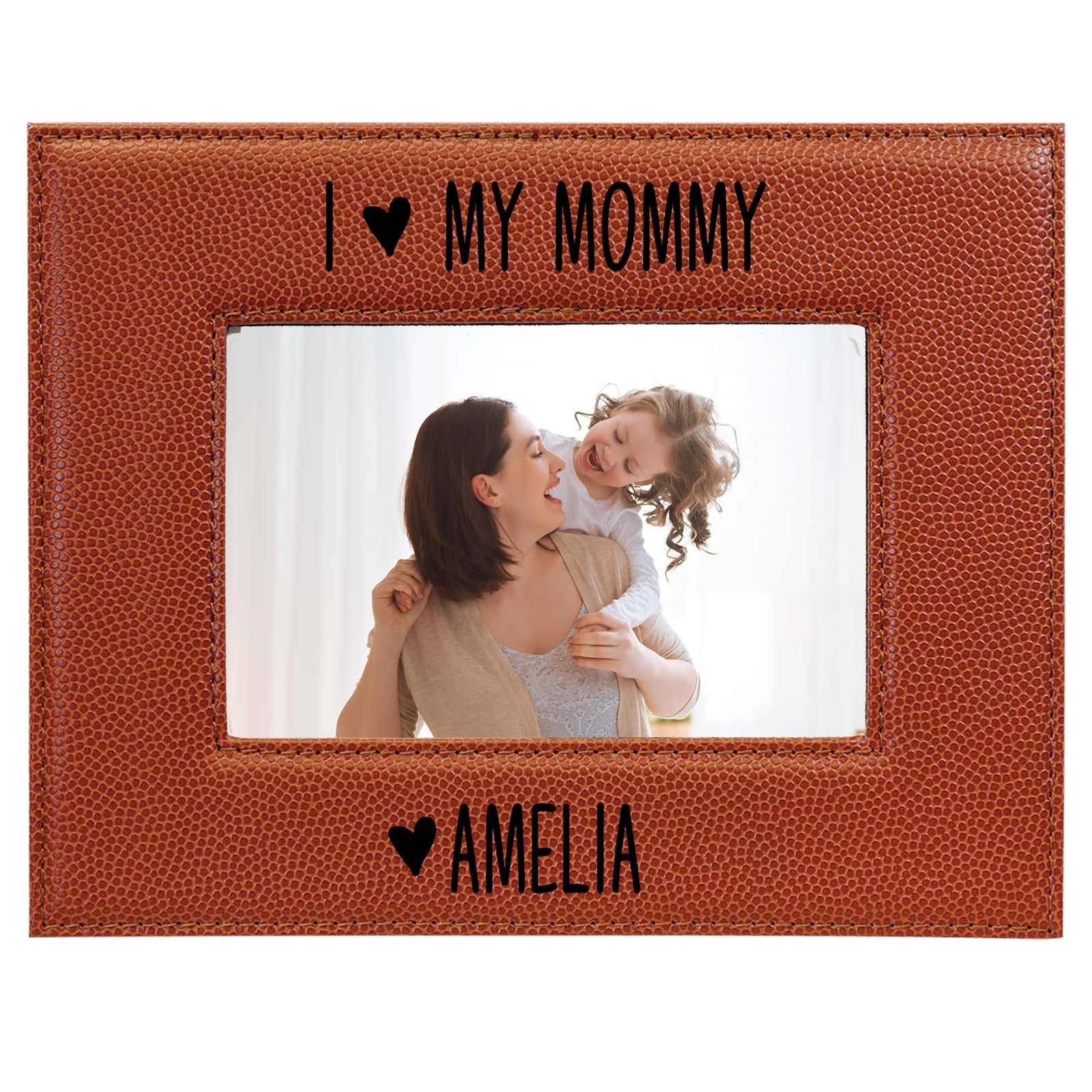 I Love My Mommy Leatherette Picture Frame