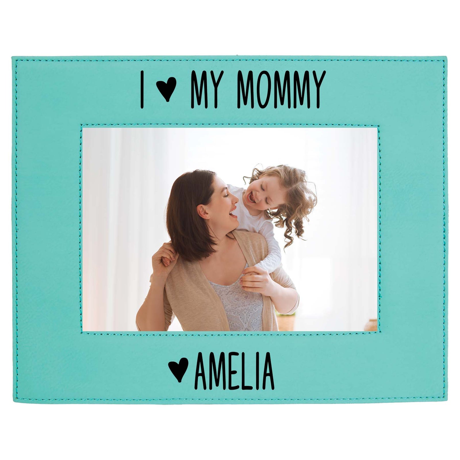 I Love My Mommy Leatherette Picture Frame