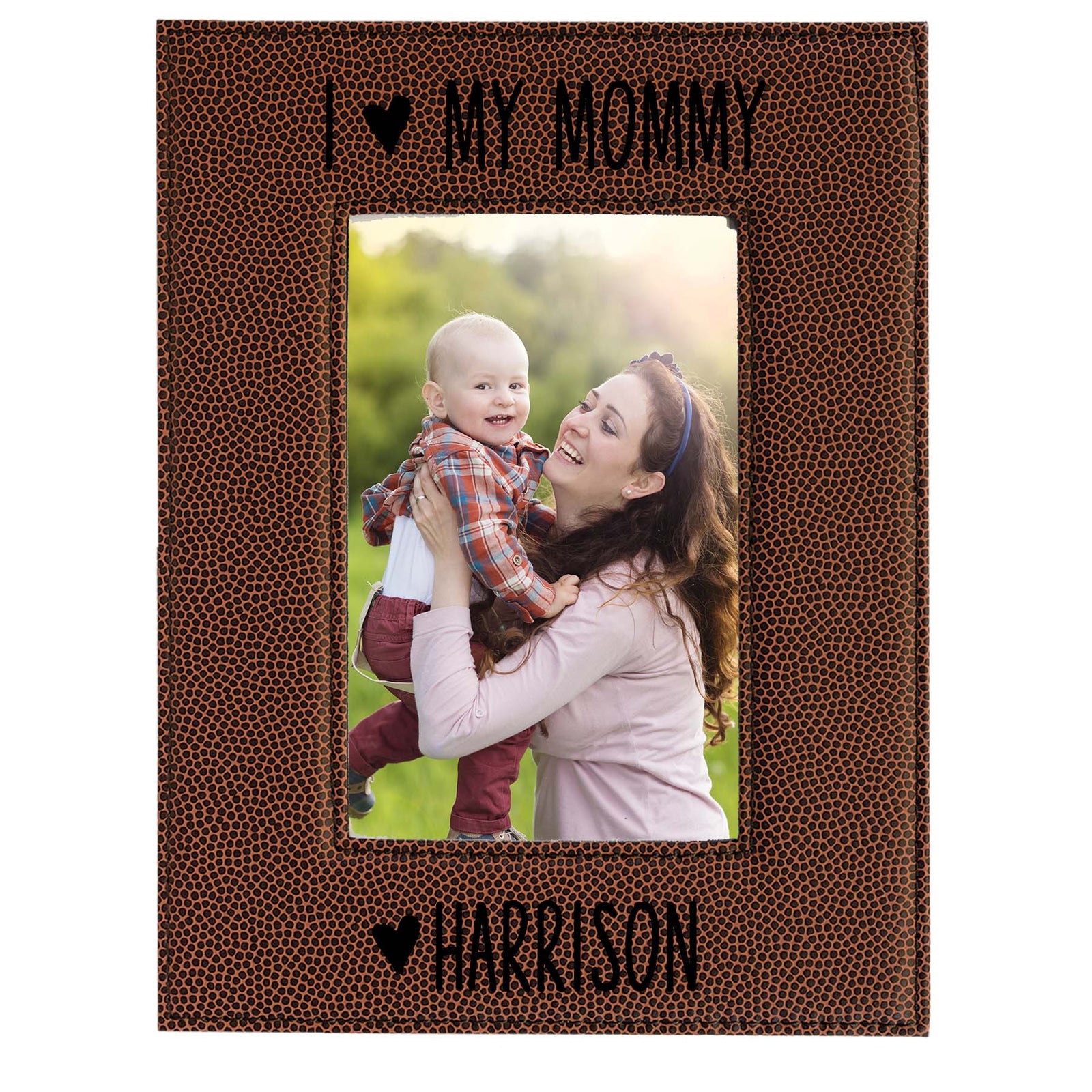 I Love My Mommy Leatherette Picture Frame