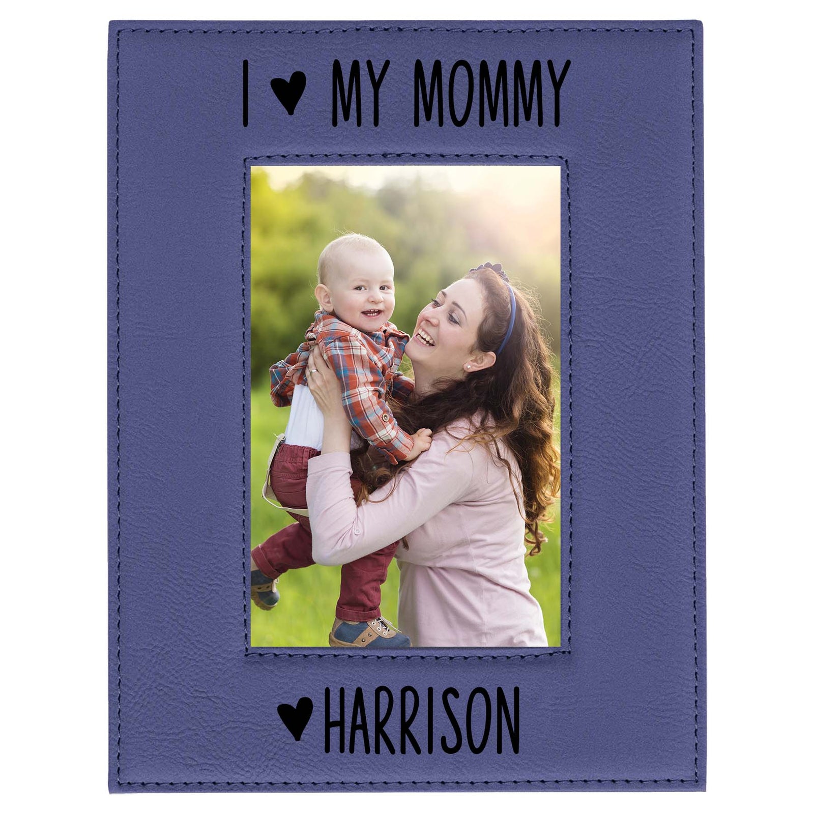 I Love My Mommy Leatherette Picture Frame