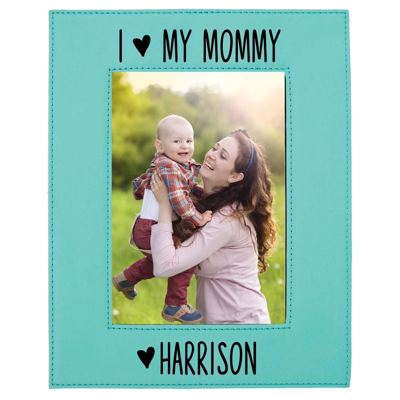 I Love My Mommy Leatherette Picture Frame