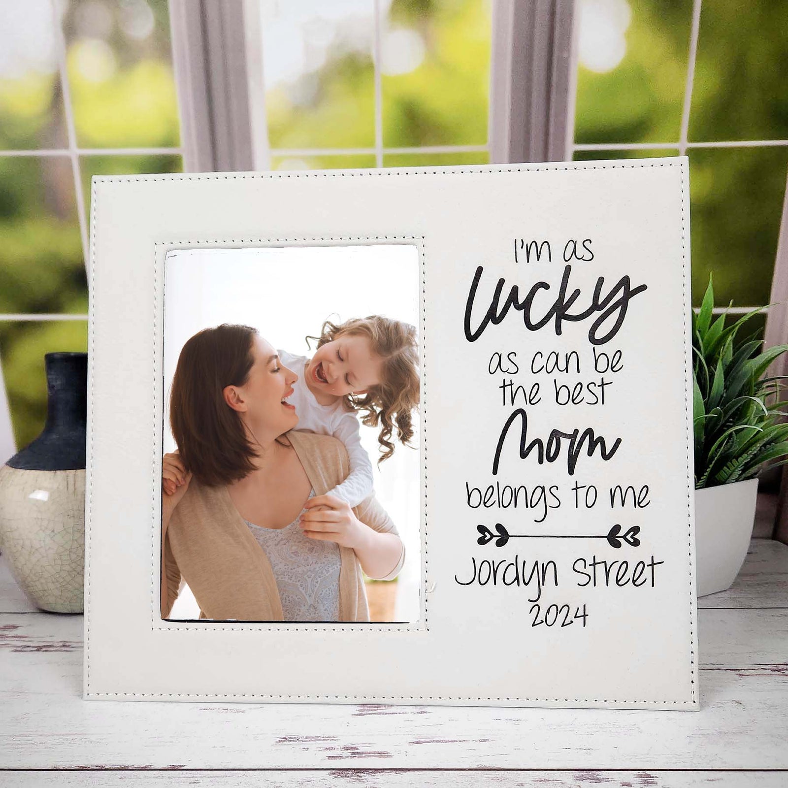 The Best Mom Belongs To Me Custom Picture Frame by Sunny Box
