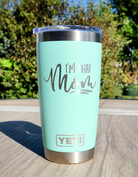 Best Mom of All Time Personalized Engraved YETI Tumbler – Sunny Box